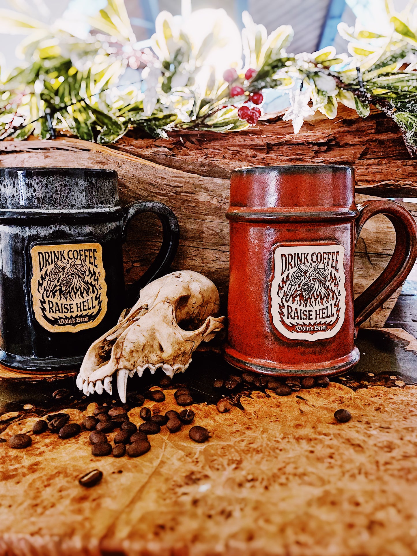 RAISE HELL Mugs (Combo) - Odin's Brew