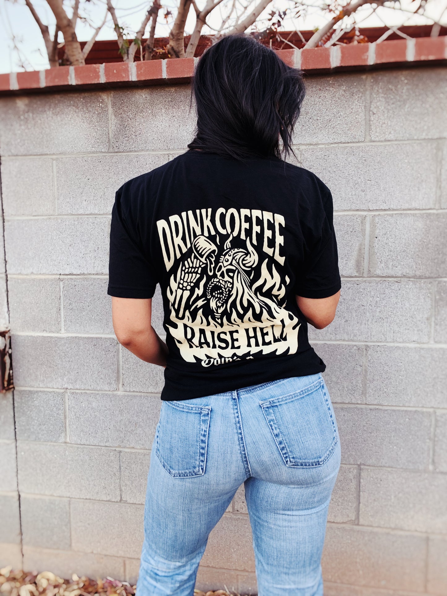 BLACK RAISE HELL T-Shirt - Odin's Brew