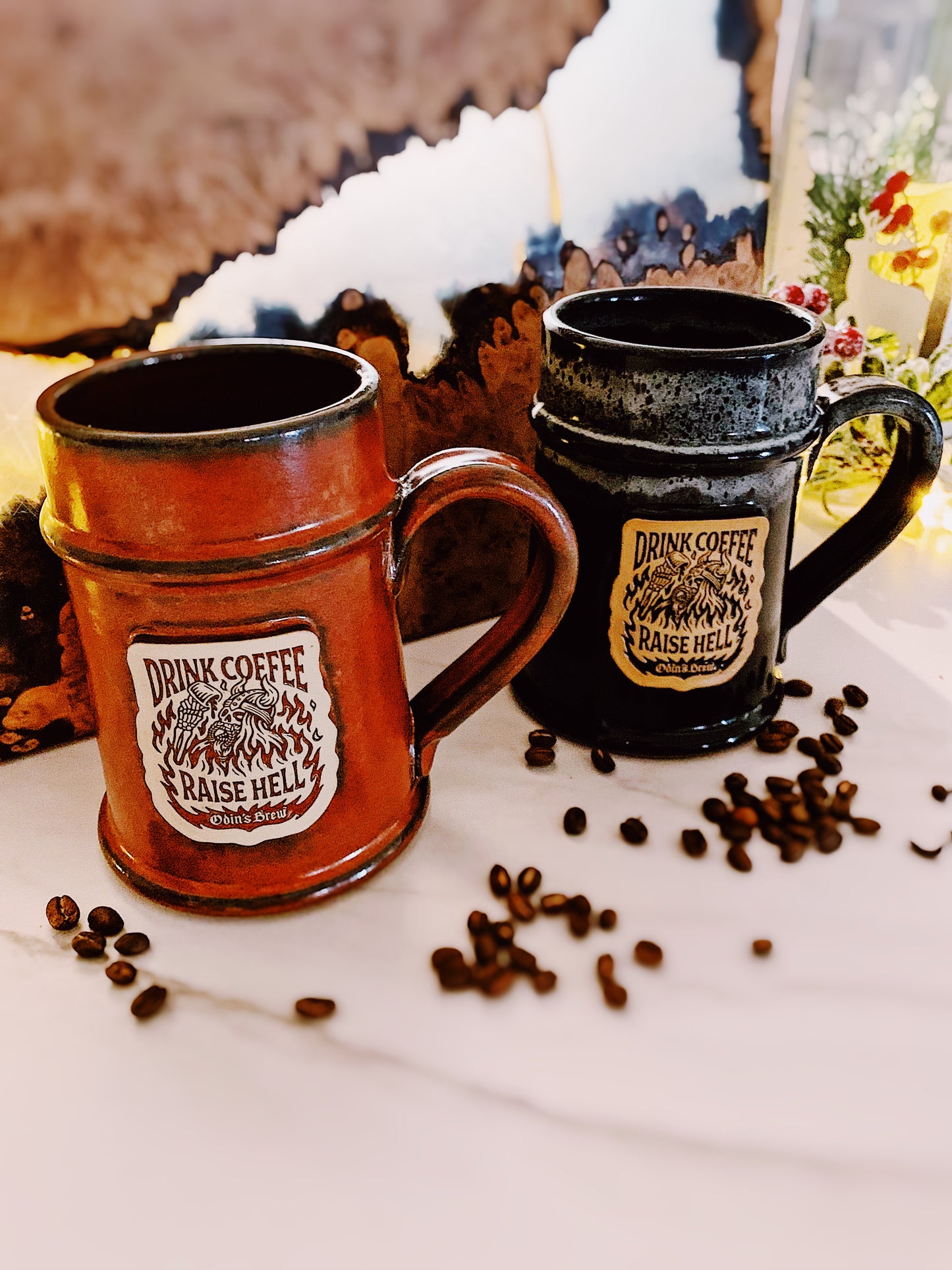RAISE HELL Mugs (Combo) - Odin's Brew