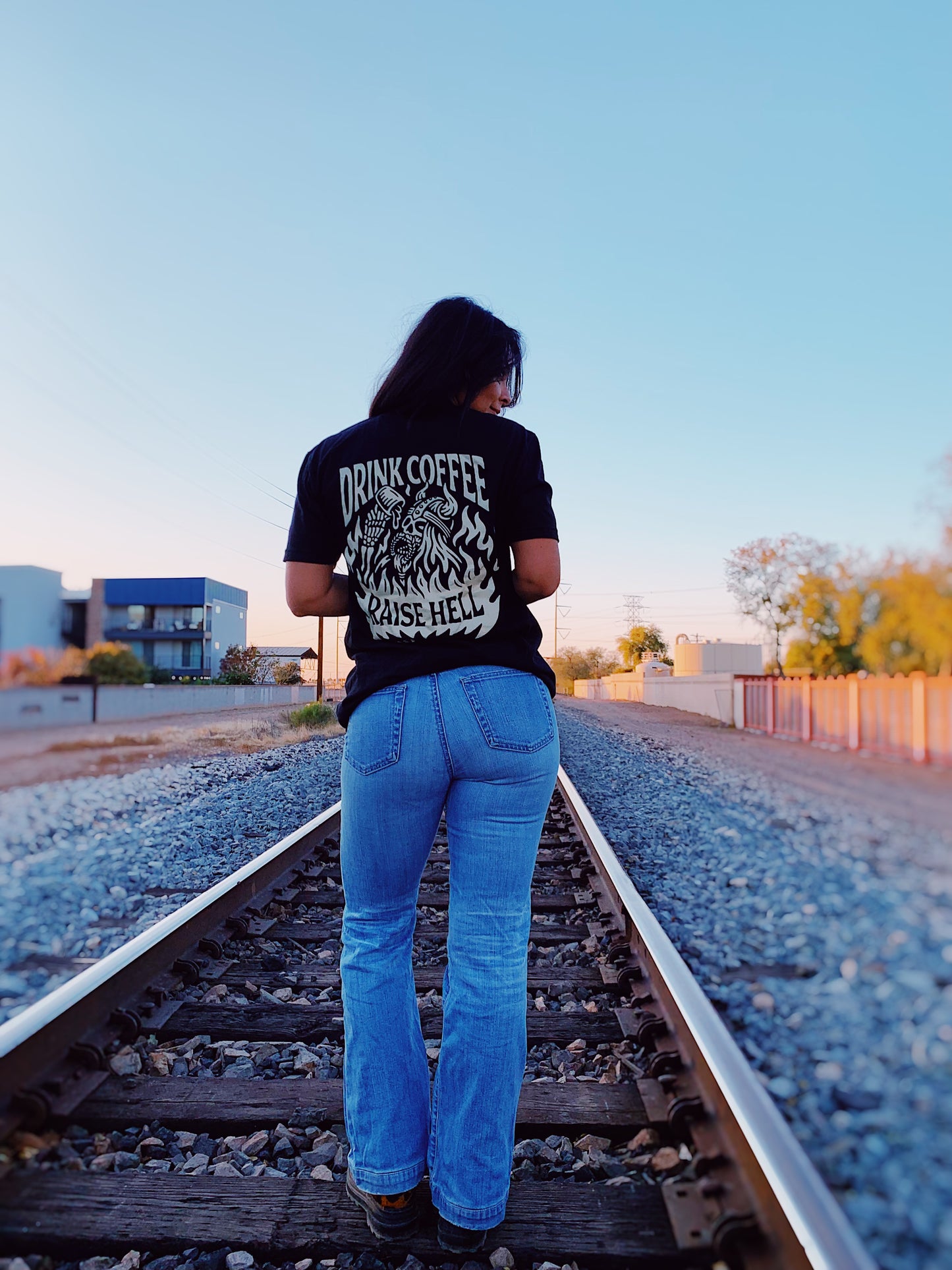 BLACK RAISE HELL T-Shirt - Odin's Brew