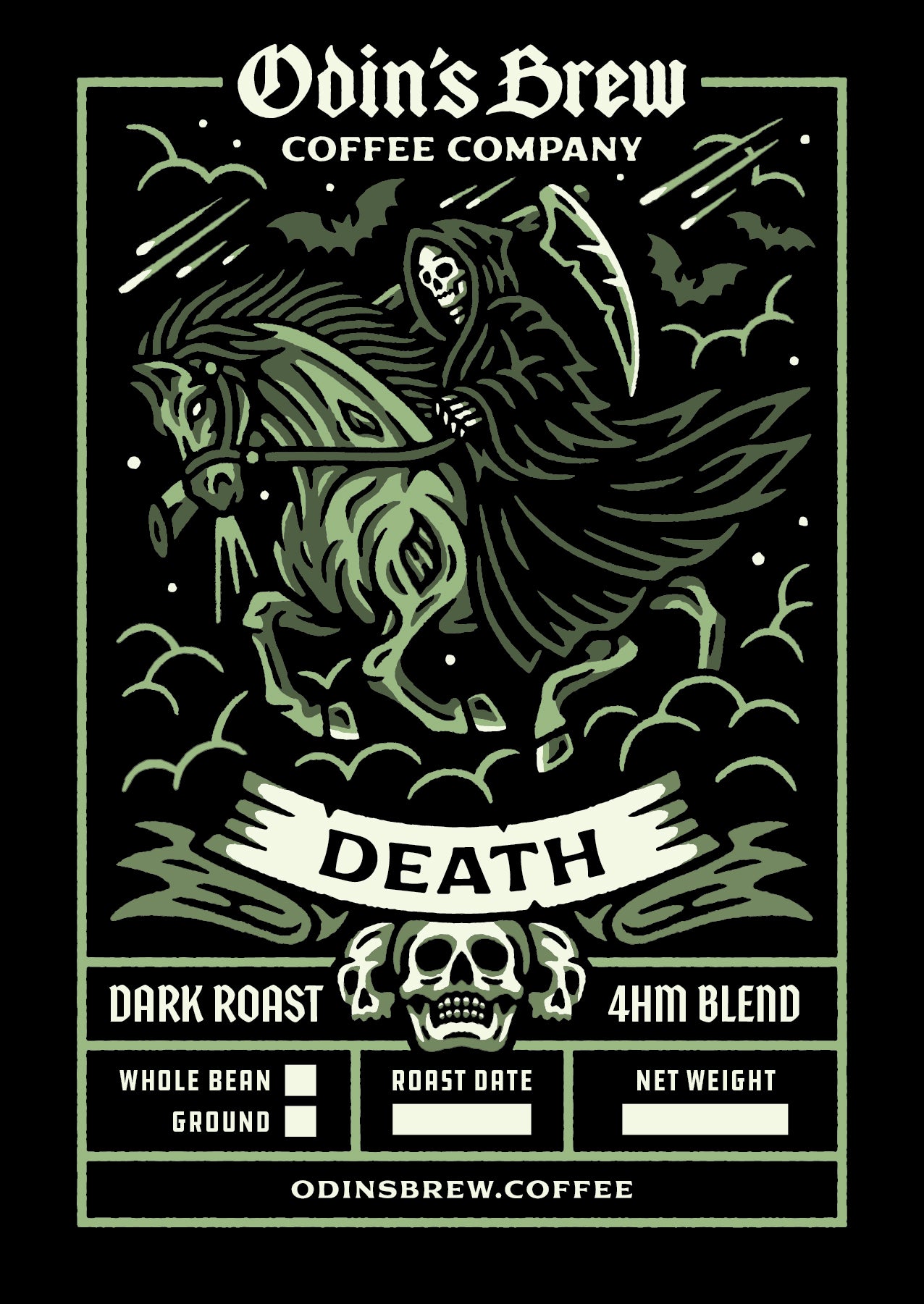 DEATH (Dark Roast) - Odin's Brew