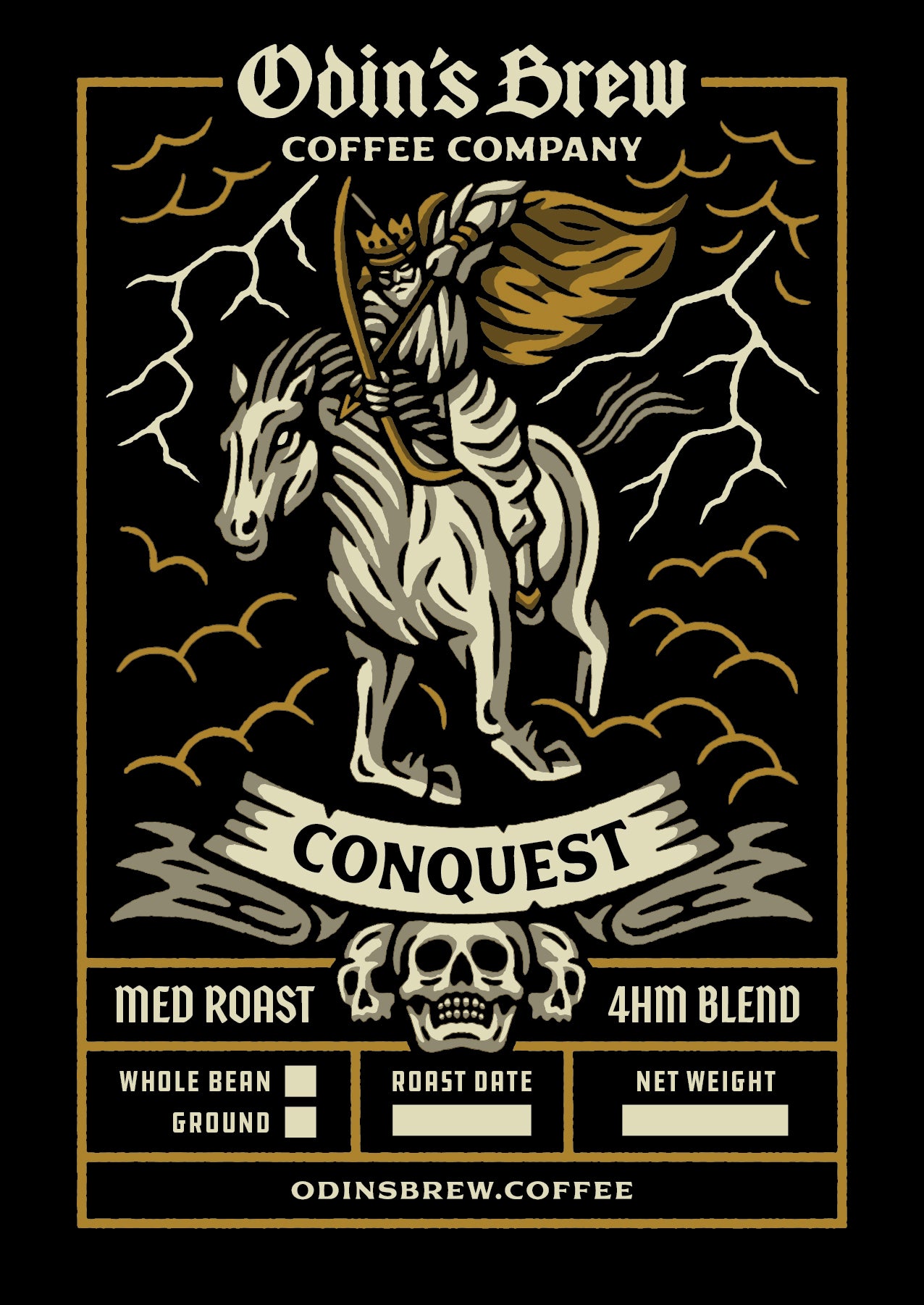 CONQUEST (Medium Roast) - Odin's Brew