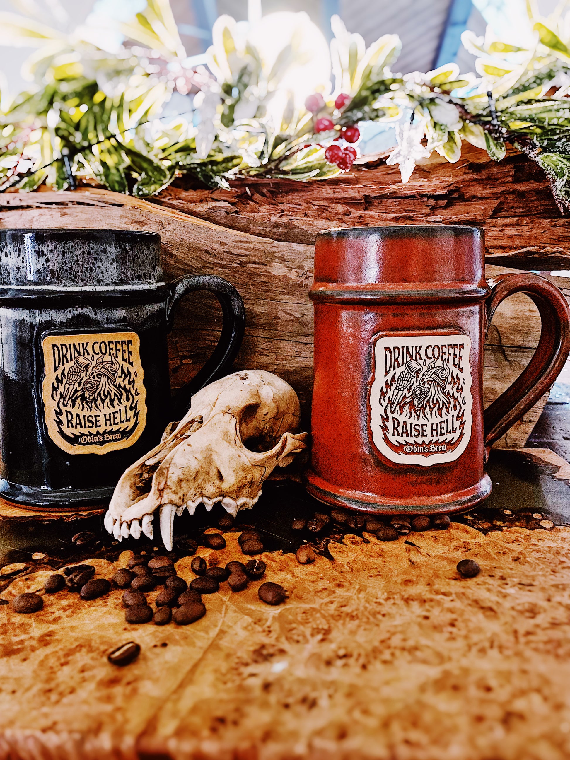 RAISE HELL Mugs (Combo) - Odin's Brew