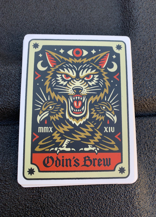 Tarot Sticker - Odin's Brew