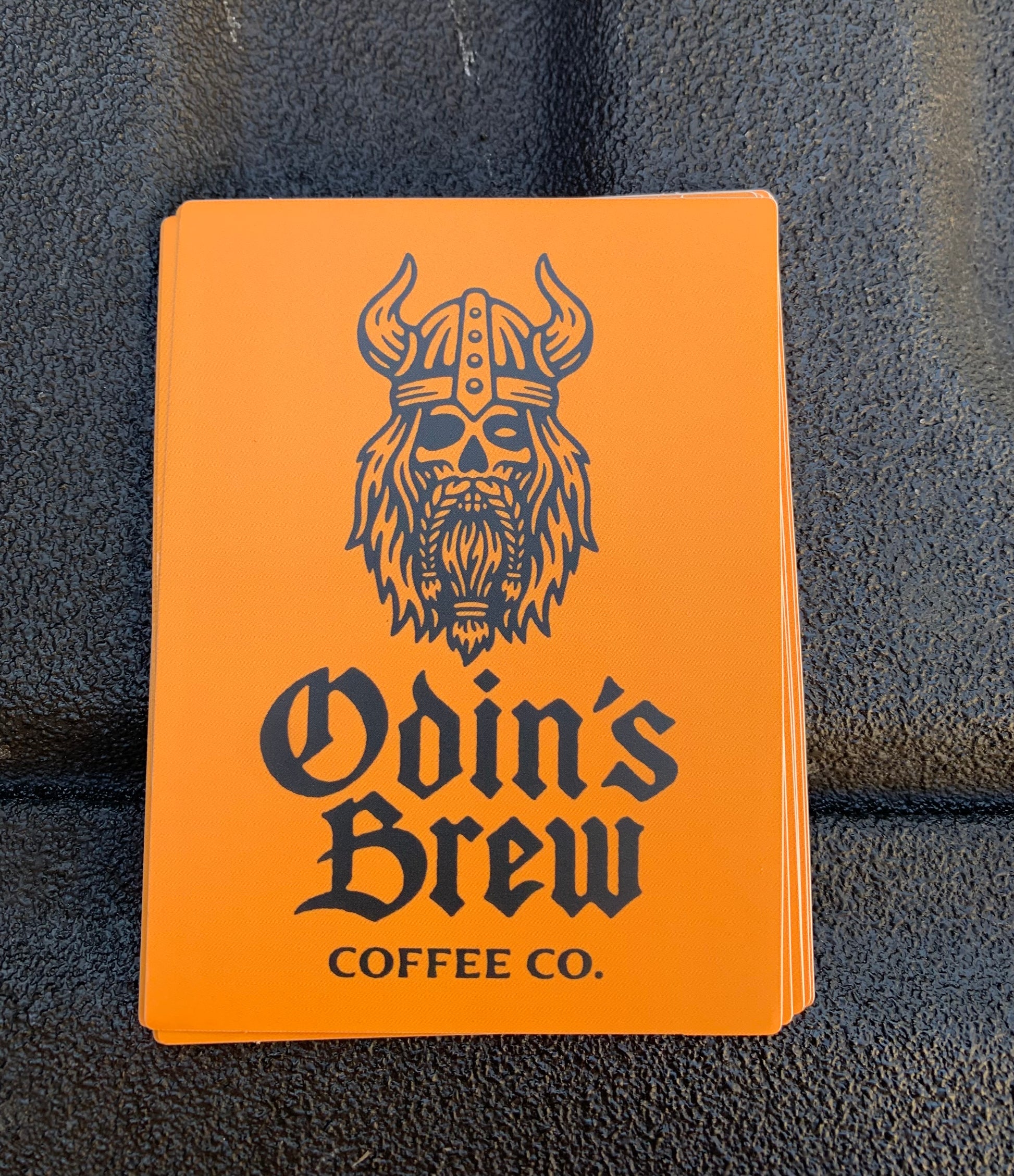 Odin’s Brew Orange Sticker - Odin's Brew