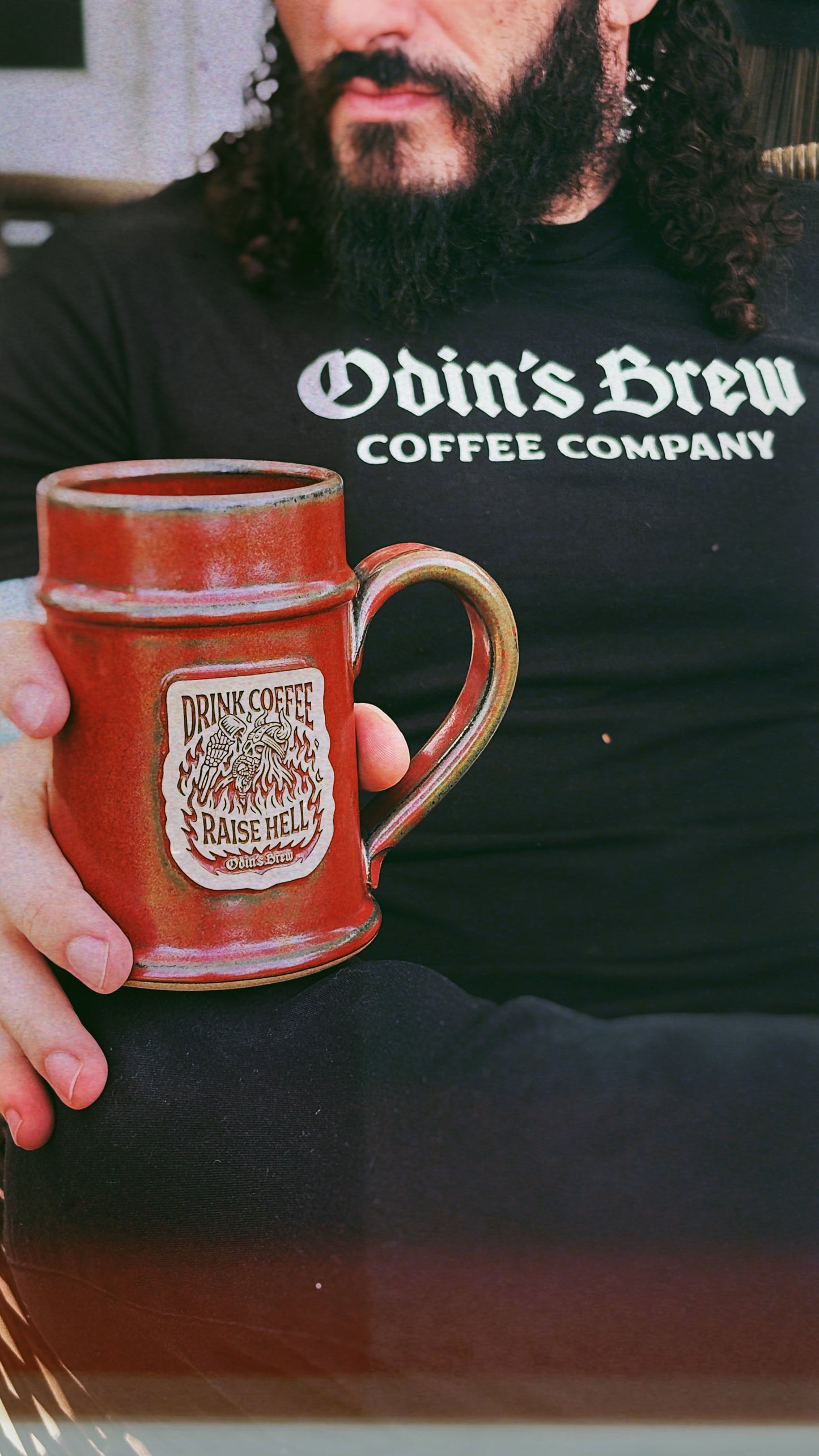 RAISE HELL Mug (Red)