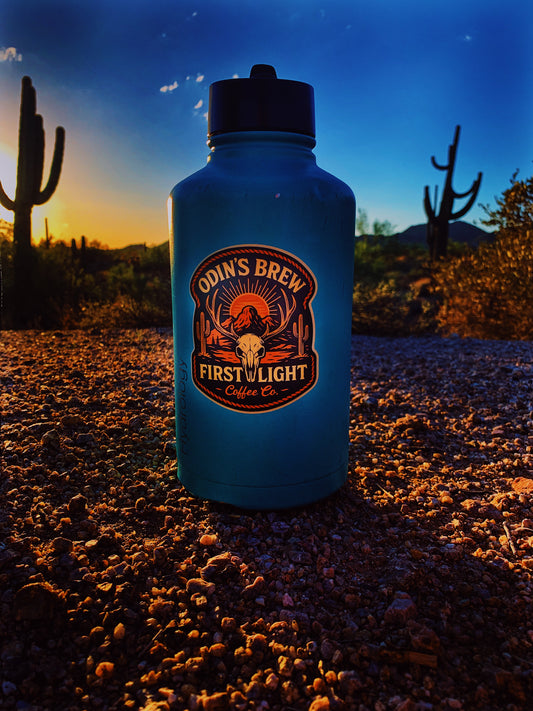 FIRST LIGHT DESERT STICKER